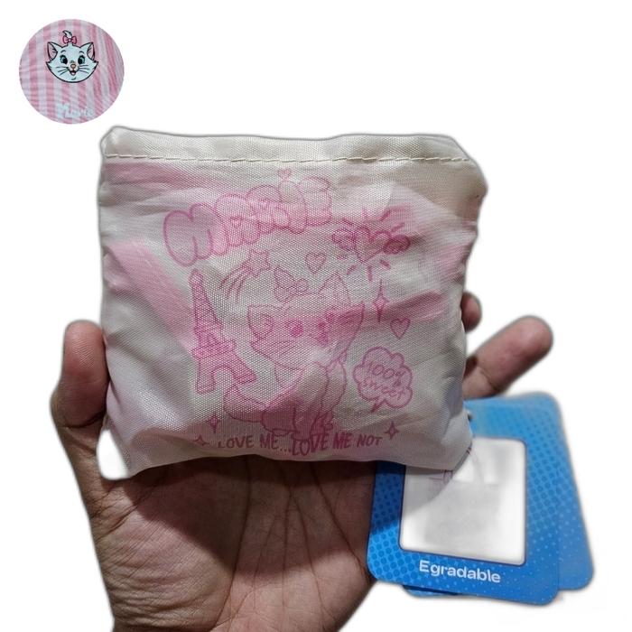 Marie Cat Egradable Pink Folding Bag OhSome!