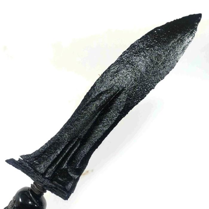 Keris Bethok Tindih Jalak Budha Pamor keleng Tangguh Abad X Wingit TUS