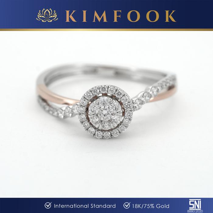 Cincin Berlian Wanita / Diamond Ring - KFA-CWST86