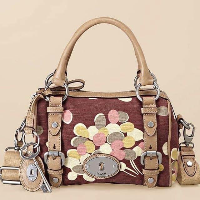 fossil maddox grayson satchel stripe