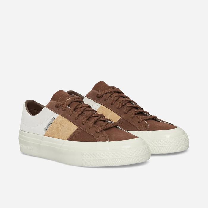 Carhartt WIP x One Star Converse Academy Pro Low Starfish Dark Earth