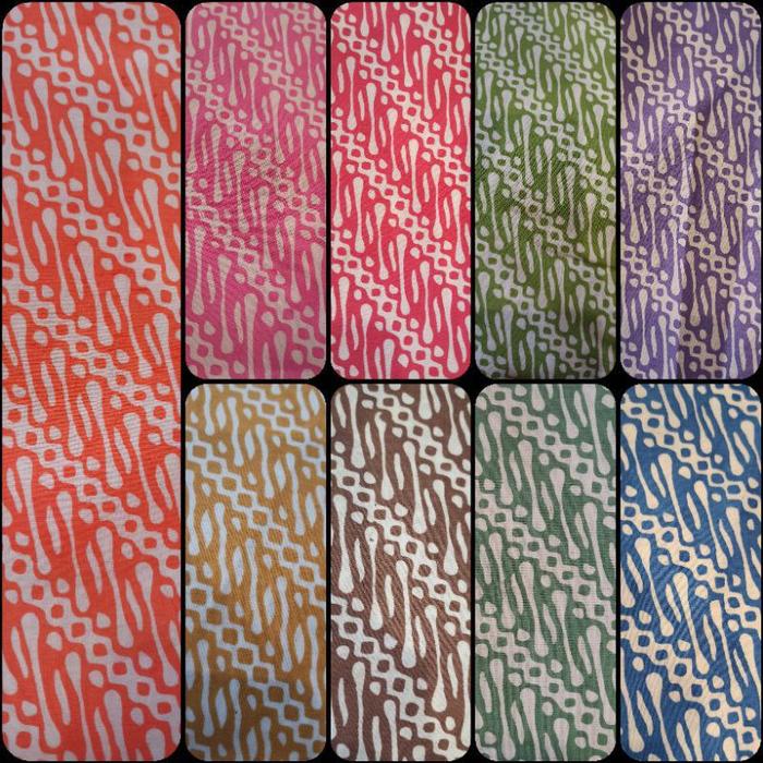 Grosir Bahan Bakal Kain Batik Pekalongan Katun Halus Premium Berkualitas Modern Serian Warna Soft Pa