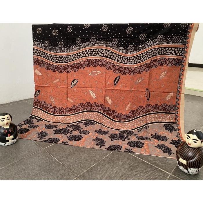 KAIN BATIK SOLO HANDPRINT MAWAR PASTEL