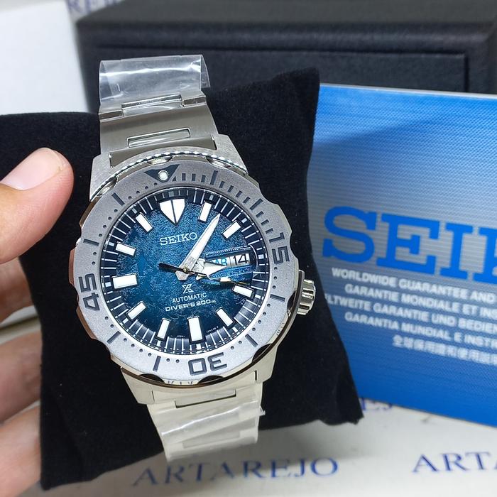 JAM TANGAN PRIA Seiko SRPH75K1 Prospex Monster Save the Ocean SRPH75