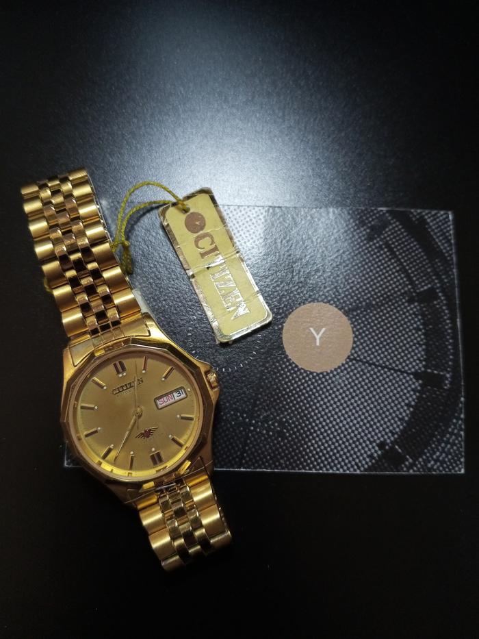 Jam Tangan Citizen 21 jewels Gold NOS