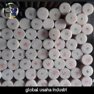 nylon gading batangan - nylon PA46 rod diameter 25mm x 1mtr