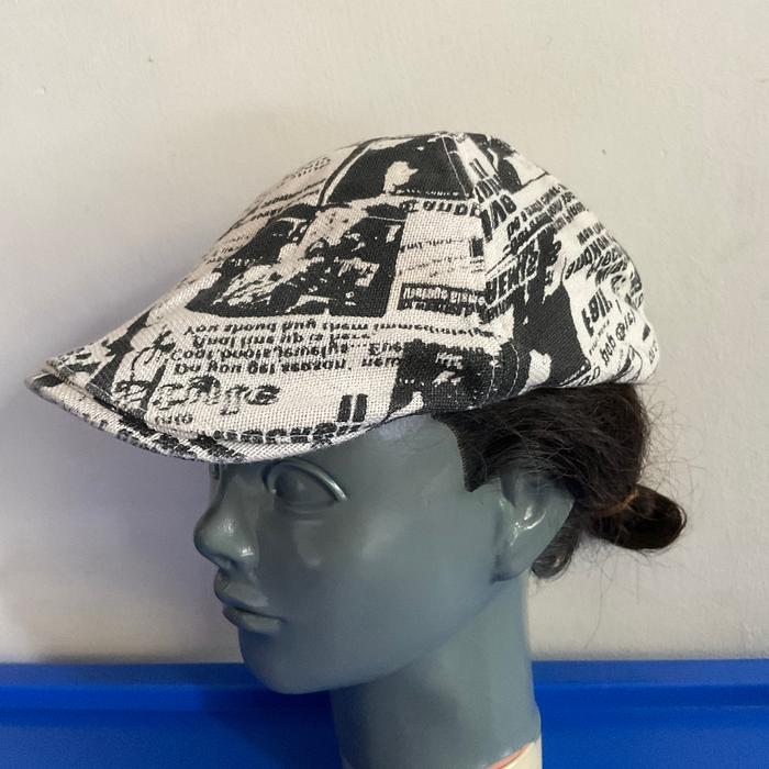 Topi Pet Copet Rock Classic  Vintage Jadul Newsboy