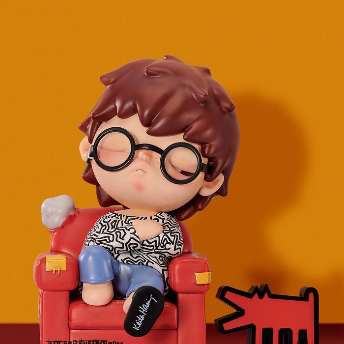 Hirono x Keith Haring Figurine Original