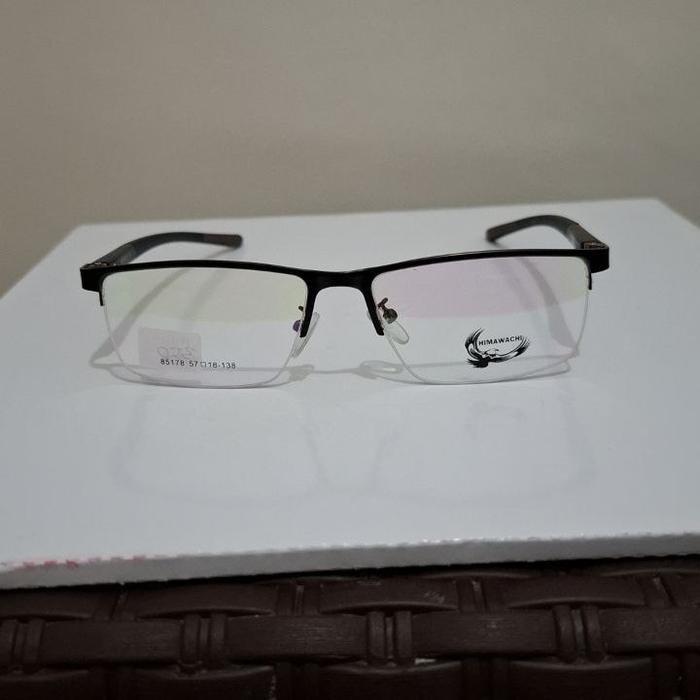 FRAME KACAMATA PRIA SPORTY HALF FRAME