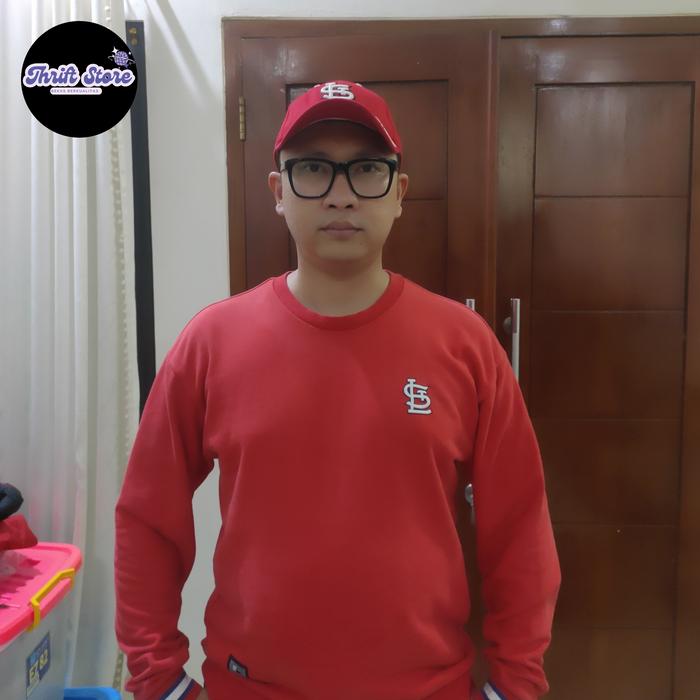 Crewneck + Topi Cardinal MLB Ori