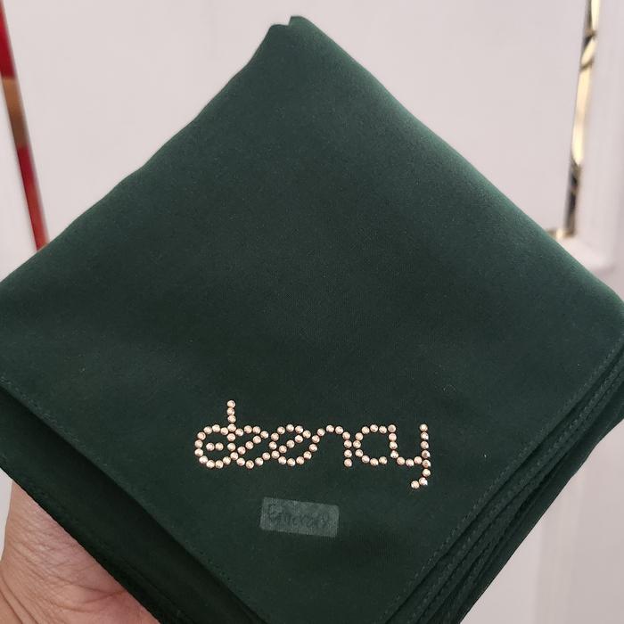 Hijab segiempat Deenay Liza MATTE Emerald
