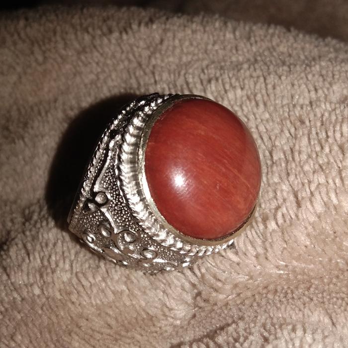 amulet cincin batu fosil kayu nagasari cirebon