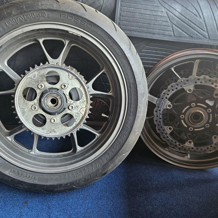 Velg ZX-14 Limbah Moge Ex terpasang CB 400 PNP