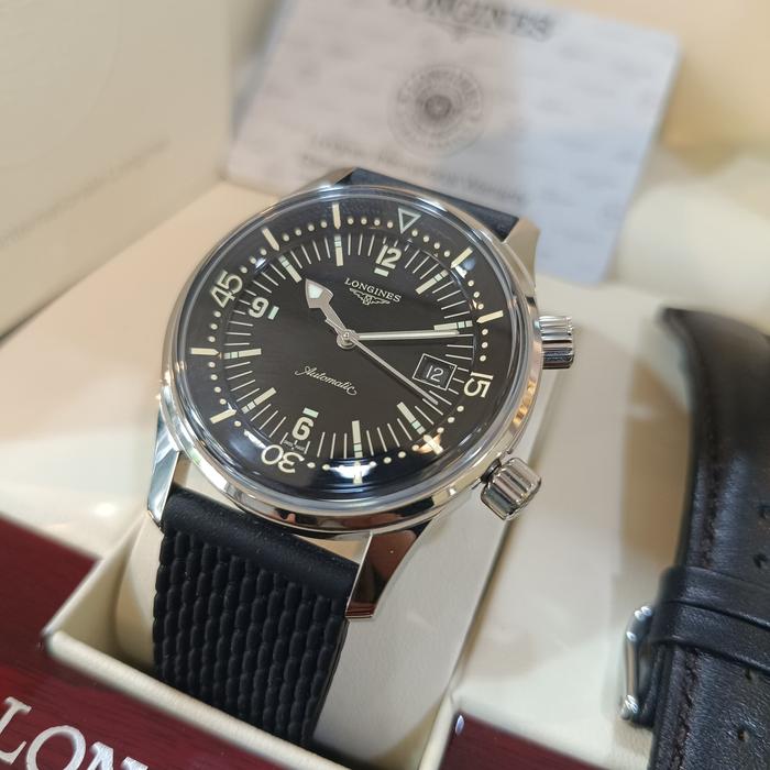longines legend diver in box