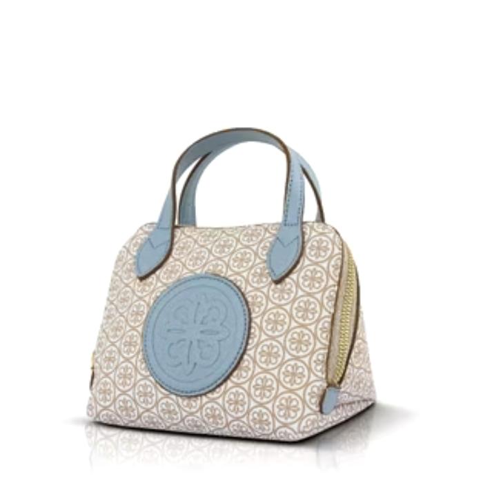 Mini Sling & Shoulder Bag Keyna Daisy (Monogram/Sky Blue) - Les Catino Original
