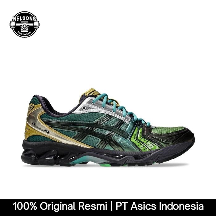 ASICS GEL KAYANO 14 x THE P. ANDRADE SHOES ORIGINAL UNISEX - GRADATION GREEN/METAL GREEN 1203A639.30