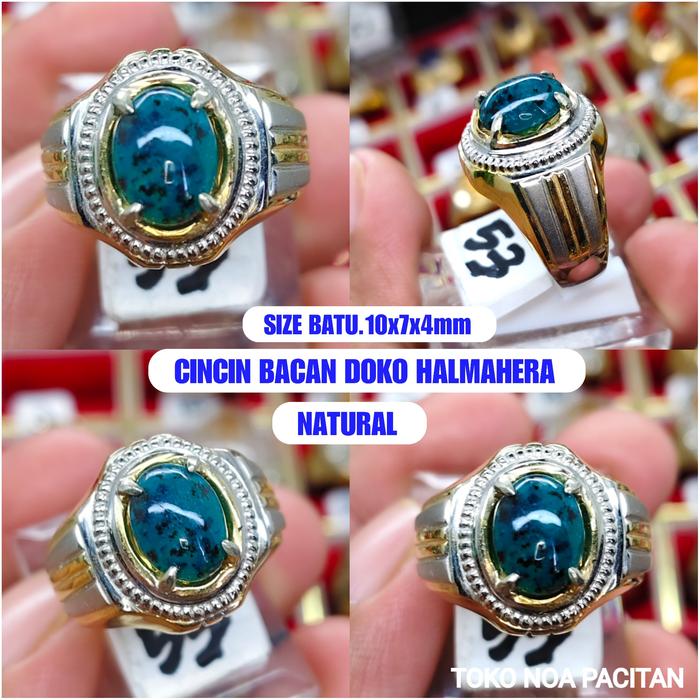 CINCIN BATU BACAN DOKO HALMAHERA NATURAL
