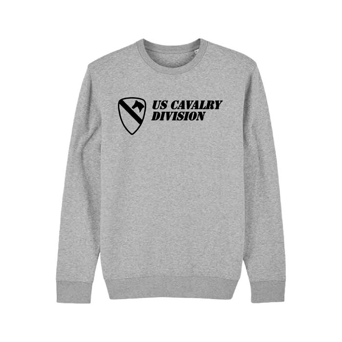 US ARMY Crewneck Sweater Design "1st Cavalry Division"