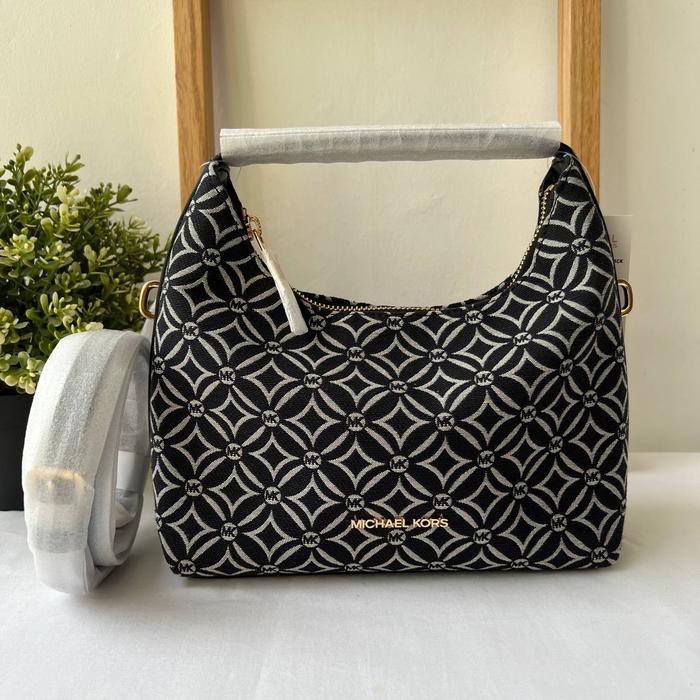 tas wanita mk ember logo small messenger mm