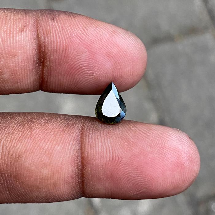 Batu Green Tourmaline Natural Green Tourmaline Pear shape