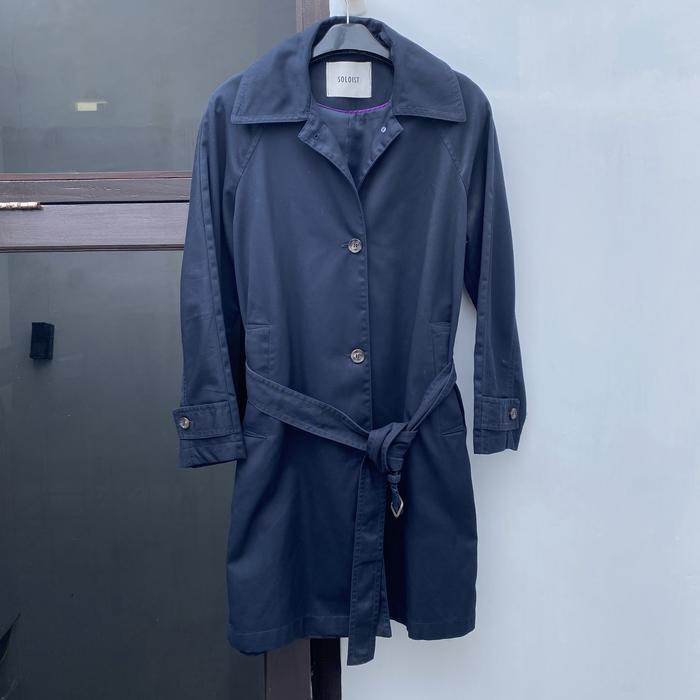 Trench Coat Ladies Wanita Soloist