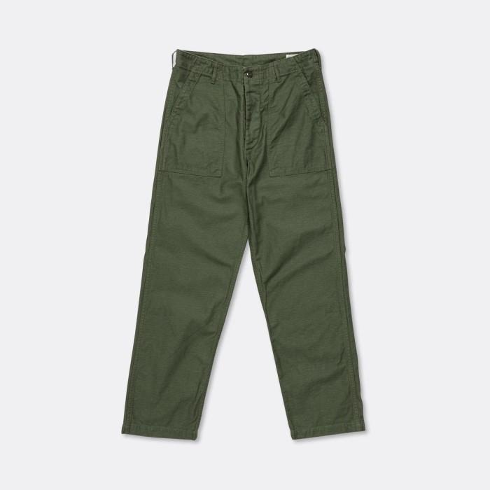 orSlow US Army Fatigue Pants (Regular Fit) Green