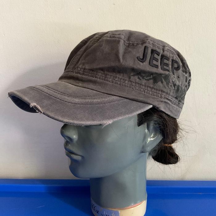 Topi Adventure Jeep Spirit 1941 Komando Bahan Dingin Nyaman Ori
