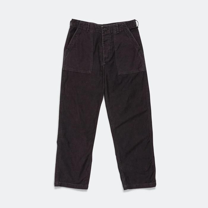 orSlow US Army Fatigue Pants (Regular Fit) Black