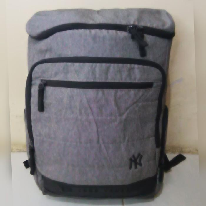 Tas Ransel Daypack Backpack MLB NY Yankees Tabung Abu 14104