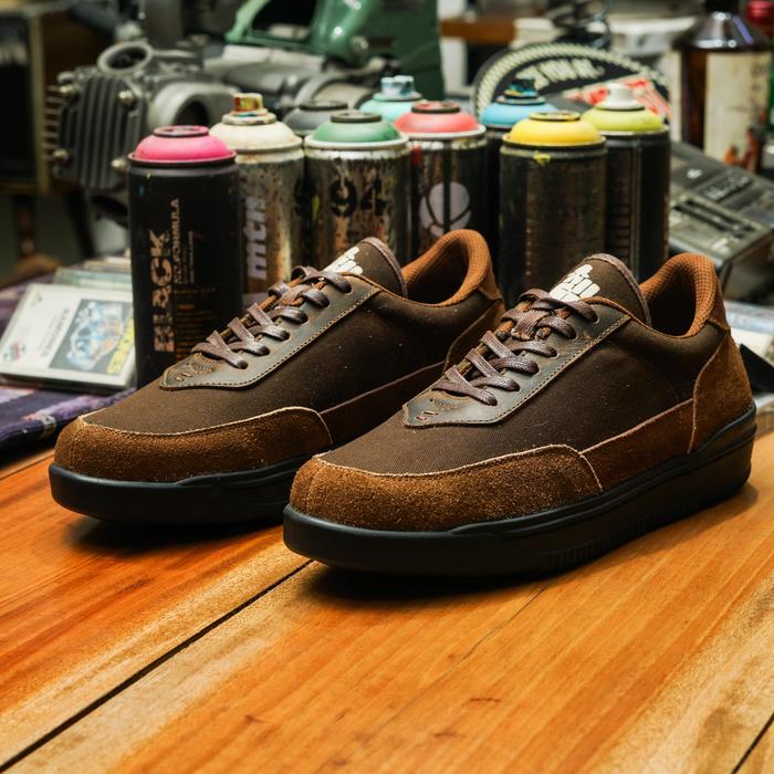 Sepatu Sneaker Sega Concept by Exodos57 Sega Dark Brown