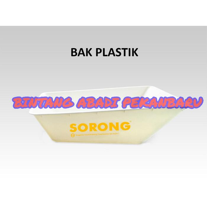 SORONG Bak Plastik Gerobak Dorong Angkong Plastik