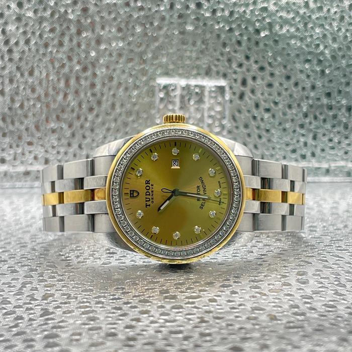 TUDOR GENEVE ROTOR RING DIAMOND