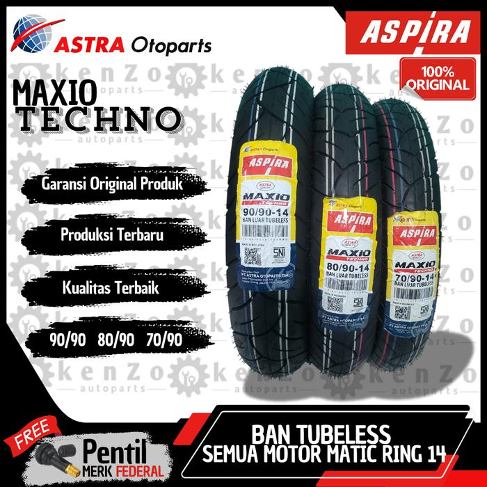BAN BELAKANG HONDA VARIO 125 VARIO 150 VARIO TECHNO TECHNO 90/90-14