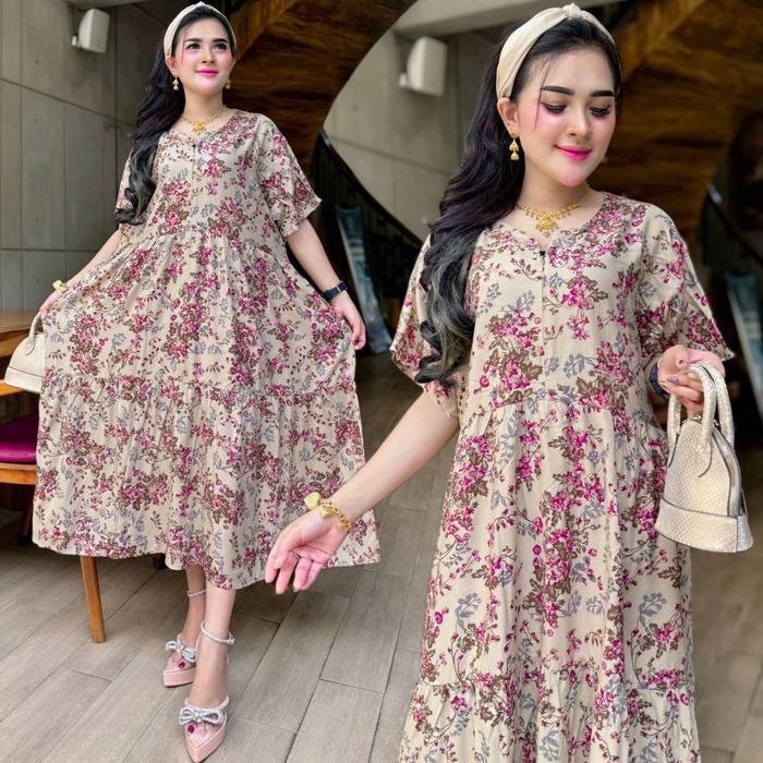 Daster batik dress shabby