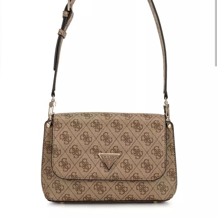 Tas guess original meridian flap shoulder bag
