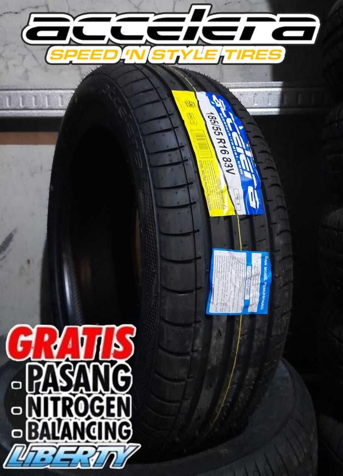 Ban Mobil Tubles Radial R15 185/55 Accelera - Bukan Achilles