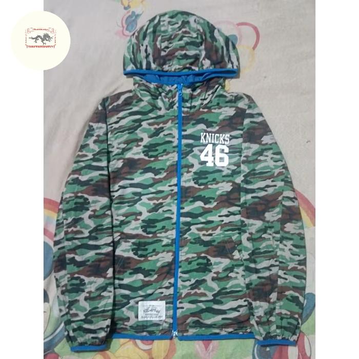 Zipper Hoodie Reversibel Knicks46 NBA Second