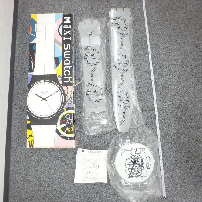 Jam Swatch maxi bekas koleksi