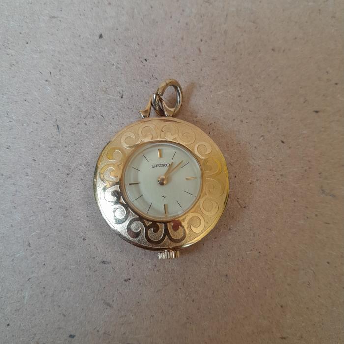 Jam saku / Jam kantong / Pocket watch / Liontin Seiko Manual winding