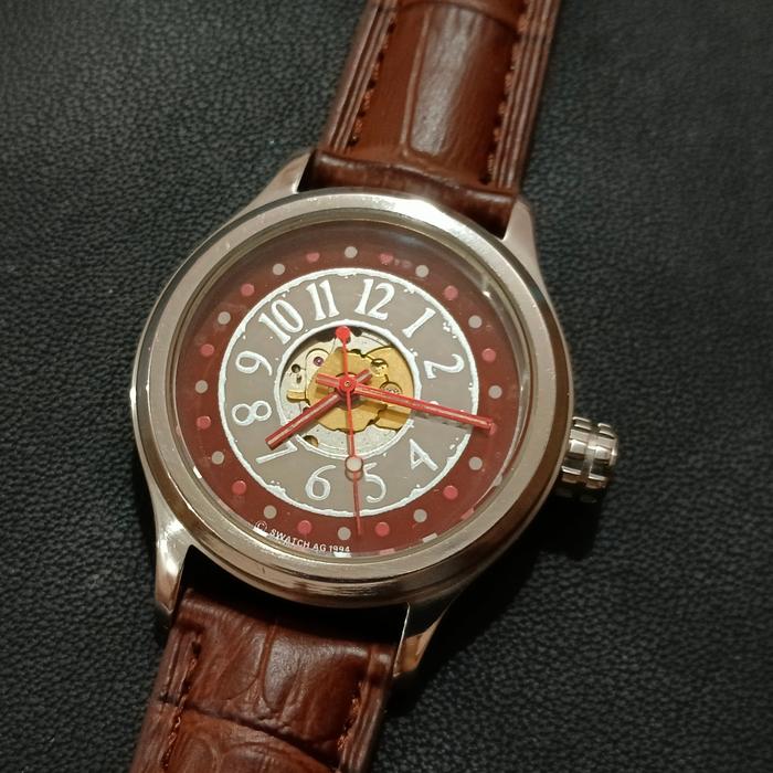 Jam Tangan Swatch Swiss Open Dial Automatic