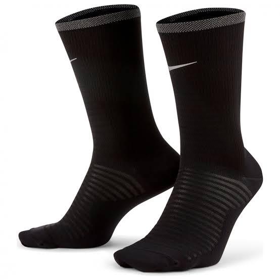 Nike Spark Lighweight Crew Running Socks Black