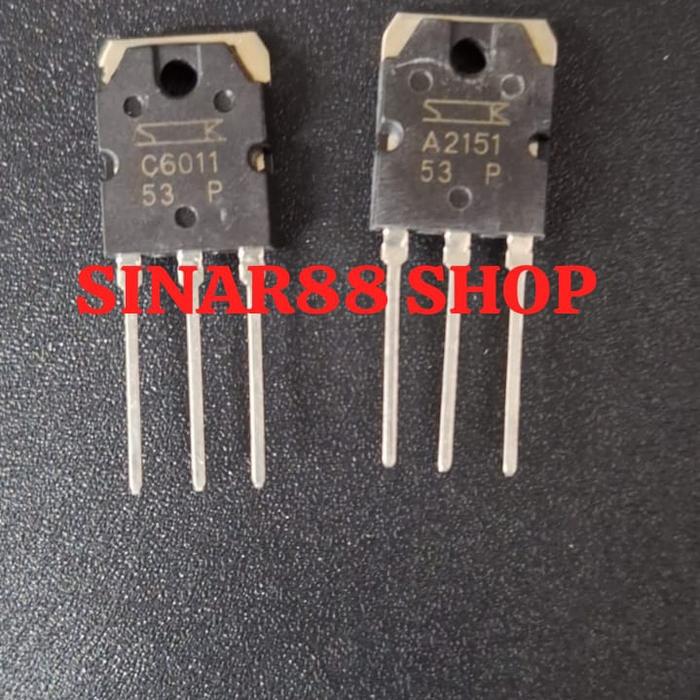 Hrg 1 set C6011 + A2151 C6011A A2151A SC6011 SA2151 SC6011A SA2151A 2SC6011 2SA2151 2SC6011 2SC6011A