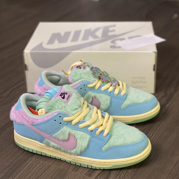 Nike SB Dunk Low Pro QS x Verdy Visty Blue Gaze Green Original