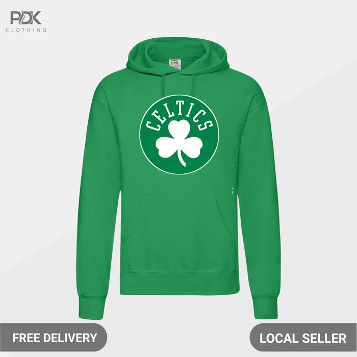 Hoodie Sweater NBA Basketball Boston Celtics Fleece