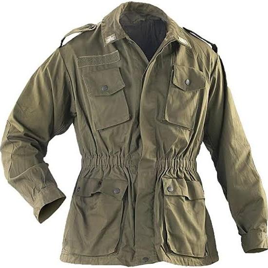jaket italian combat itali military vintage 1980 original not jaket kulit bomber m65 tas sepatu jam
