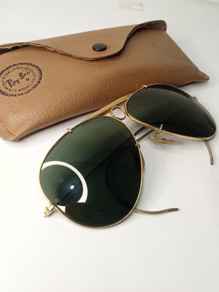 Rayban aviator B&L  shooter lensa G15 size 62
