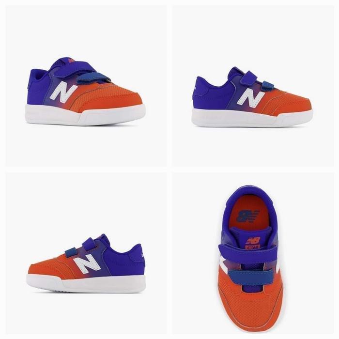 SALEEE 100% Original New Balance Kids CT60 PS Boys Sneakers Infinity Blue With Poppy