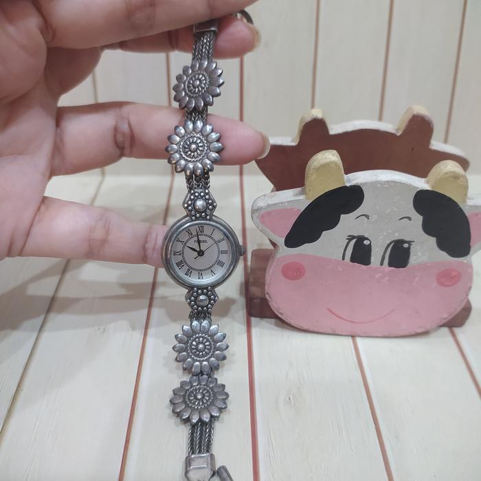 Branded Stuff - PL Jam Tangan Floral Fossil ES8751