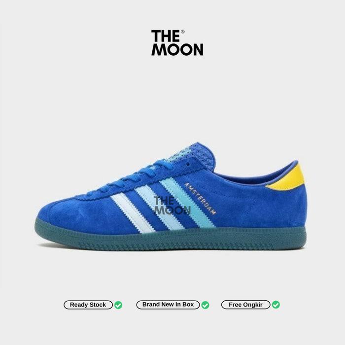 Sepatu Adidas - adidas Amsterdam City Series Blue Yellow Original