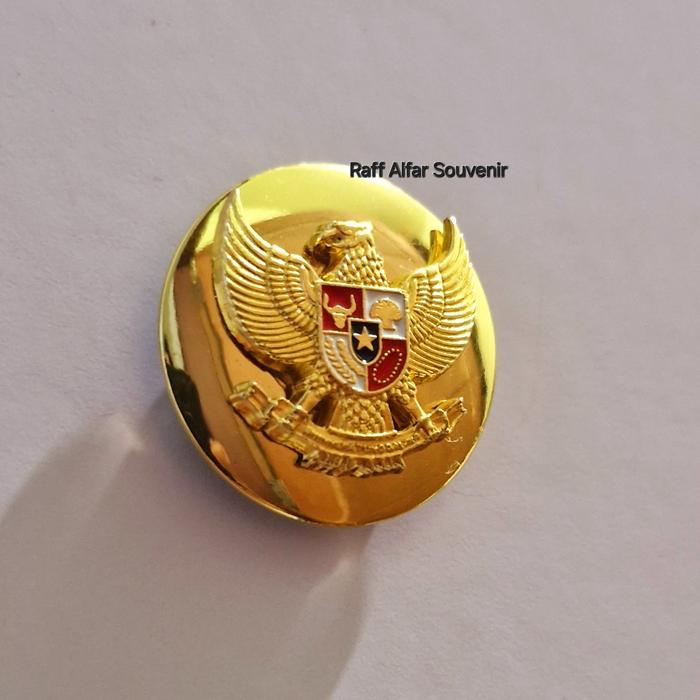 PIN GARUDA MAGNET MODEL BULAT - PIN GARUDA PANCASILA